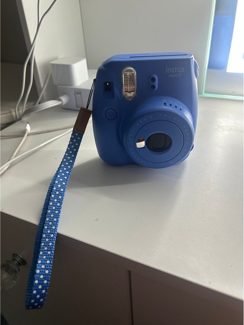 Fujifilm Instax Mini 9 Blue Camera Bundle +
Film